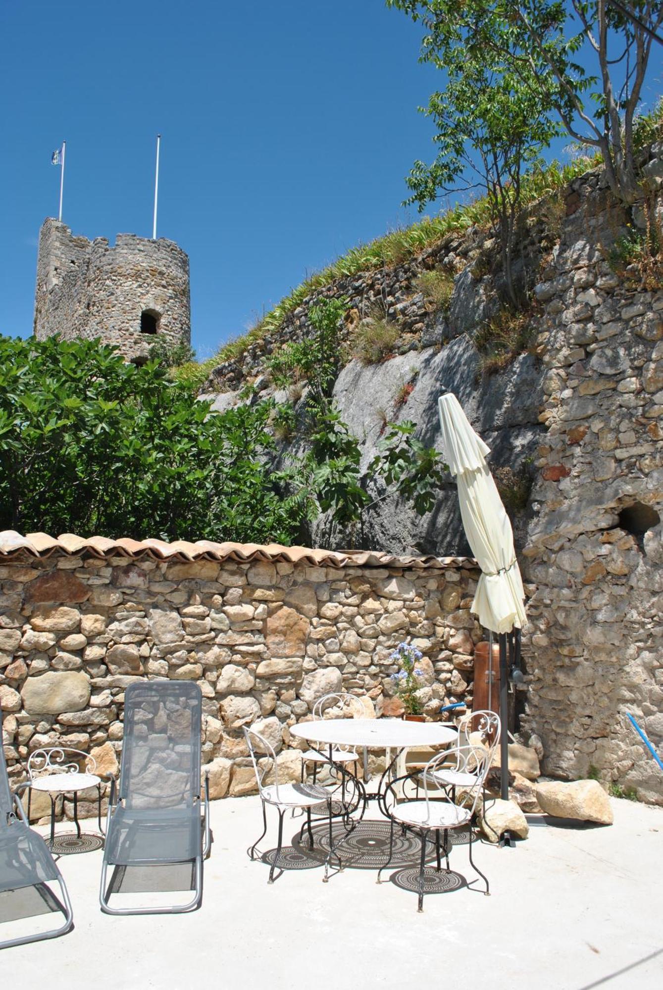 Villa La Sarrasine Aigueze Habitación foto